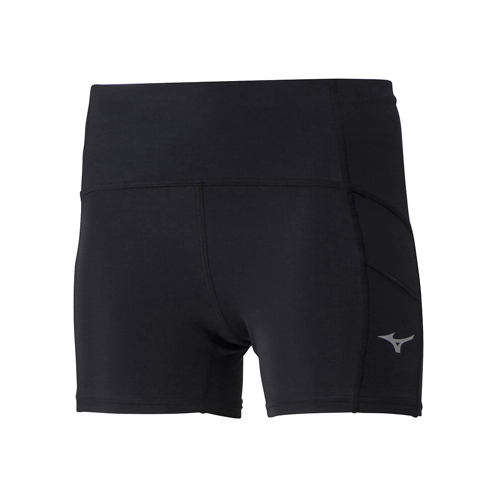 Mizuno Core Short - Bayan Tayt - Siyah Türkiye (EWCJZD-367)